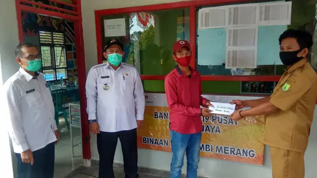 Bank Covid-19 di Musi Banyuasin Sediakan Sembako Bagi Warga Kurang Mampu