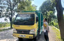 Polres Cianjur Tegas Terapkan Larangan Truk Mudik Cianjur, Belasan Kendaraan Ditilang