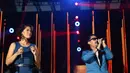 Penampilan Maliq & D'essentials berhasil membuat memorable bagi setiap penonton yang menikmati tiap alunan lagu yang dipersembahkan oleh mereka. (Andy Masela.Bintang.com)