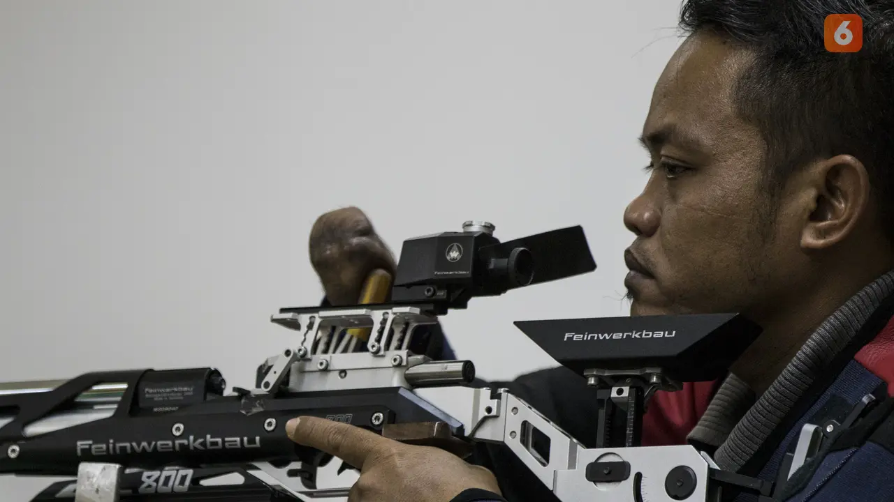 Latihan Menembak Para Games