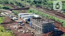 Rencananya stasiun Jatake beroperasi pada semester II tahun 2025 dan melayani 20.000 penumpang setiap harinya. (merdeka.com/Arie Basuki)