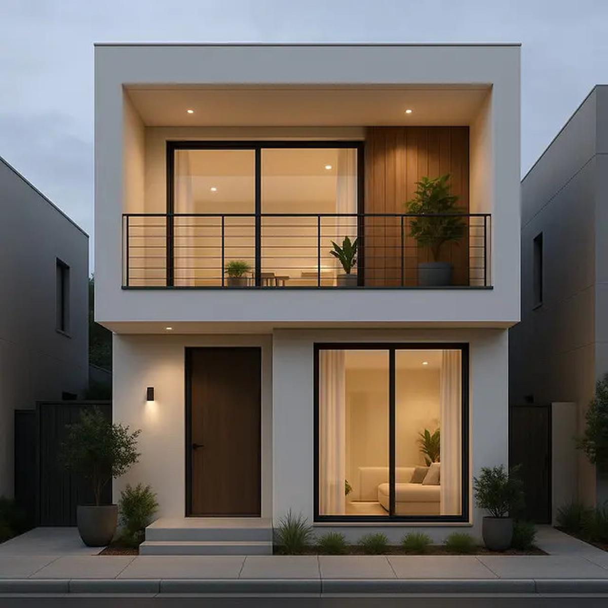 5 Model Rumah Kecil tapi Mewah 2 Lantai, Minimalis dan Hemat Ruang