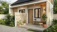 8 Desain Teras dengan Sekat Roster Setengah Badan, Inspirasi untuk Rumah Minimalis Modern