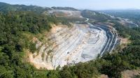 Salah satu pit tambang emas Toka Tindung Milik PT Archi Indonesia Tbk