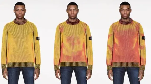 sweater ini bisa berubah warna (highsnobiety)