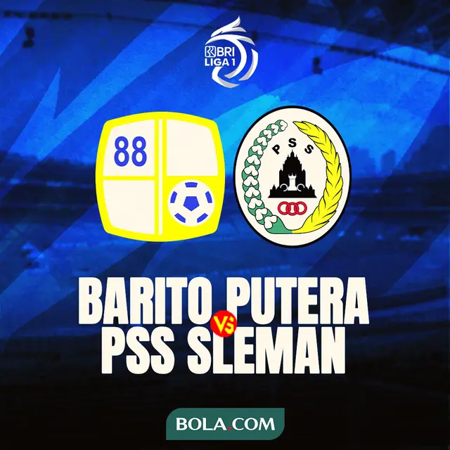 BRI Liga 1- Barito Putera Vs PSS Sleman