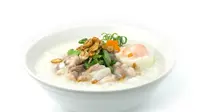 Ilustrasi Bubur Ayam Kuah Kuning Credit: freepik.com