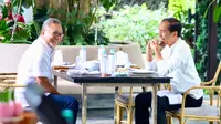 Ketua Umum PAN Zulkifli Hasan dan Presiden Jokowi. (Ist)