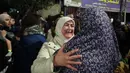 Pembebasan sandera dan tahanan menandai dimulainya kesepakatan gencatan senjata antara Hamas dan Israel di Gaza yang akan berlangsung selama enam minggu. (Zain JAAFAR/AFP)