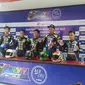 Yamaha Sunday Race juga diikuti pembalap-pembalap senior seperti Galang Hendra Pratama (kanan)