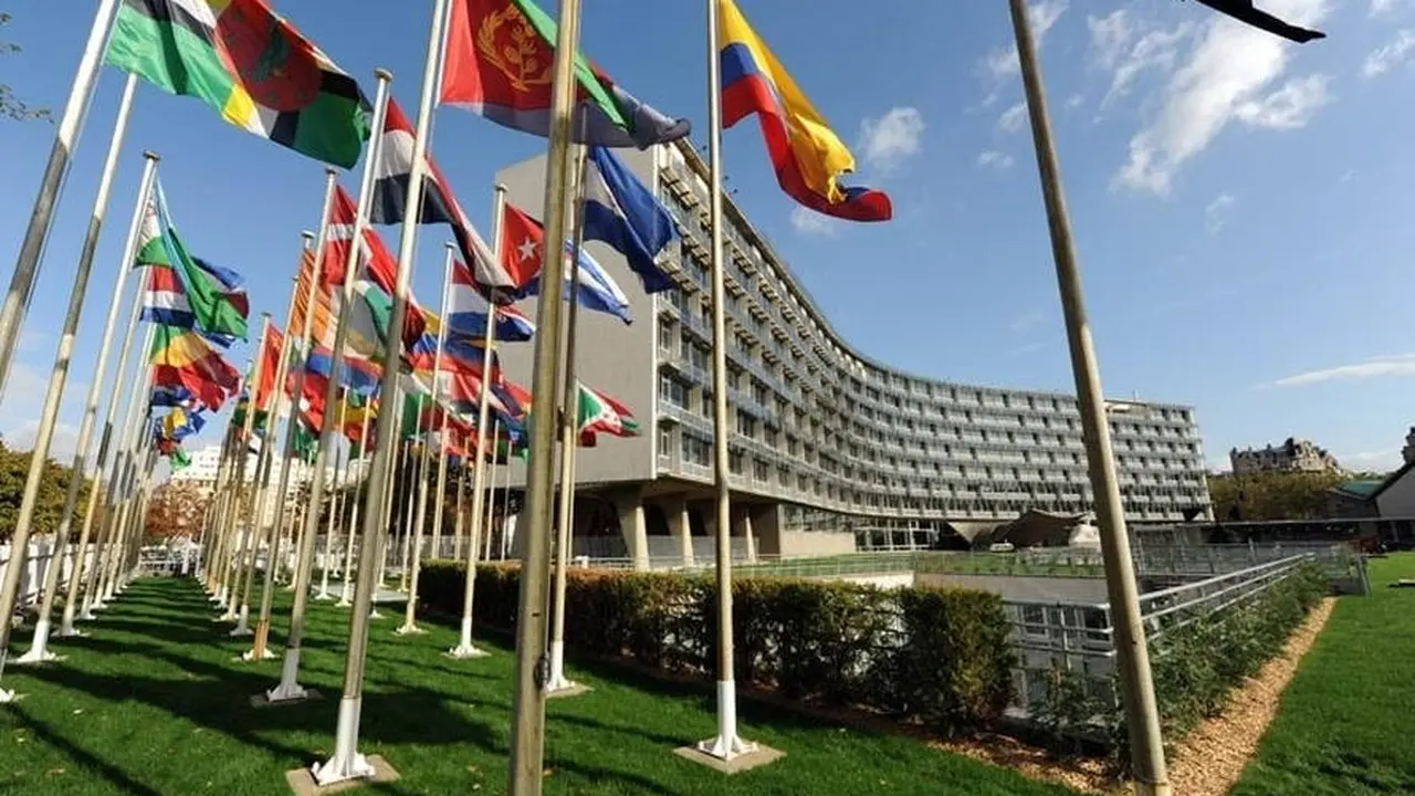 Ilustrasi bendera dunia (UNESCO)
