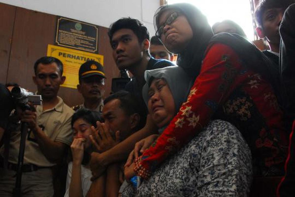 Isak tangis keluarga korban Alawy tak henti saat persidangan