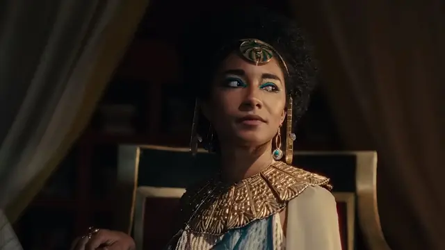 Pemeran Ratu Cleopatra di dokumenter Queen Cleopatra. Dok: YouTube Netflix