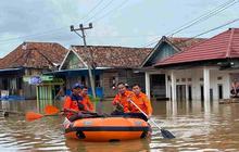 8 Jembatan Gantung Putus Akibat Banjir di Kabupaten Musi Rawas Utara