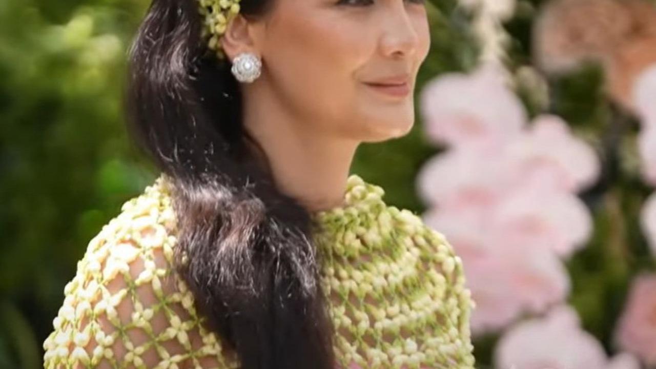 momen siraman luna maya