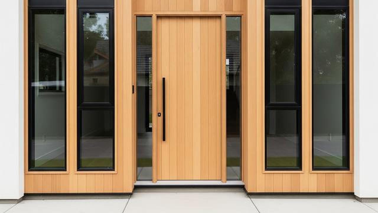 7 Gambar Rumah Minimalis dengan Pintu dan Jendela Beraksen Kayu, Padukan Estetika dan Fungsi