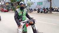 Driver Gojek di Vietnam. (Bola.com/Ikhwan Yanuar)