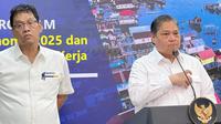 Menko Bidang Perekonomian Airlangga Hartarto umumkan pemerintah membuka program magang bagi lulusan baru atau fresh graduate. (Liputan6.com/Lizsa Egeham)