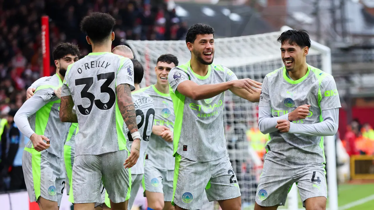 Foto: Reijnders dan Cherki Sumbang Gol, Manchester City Tumbangkan Nottingham Forest di Liga Inggris
