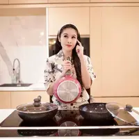 Potret dapur mewah milik Sandra Dewi (Sumber: Instagram/sandradewi88)