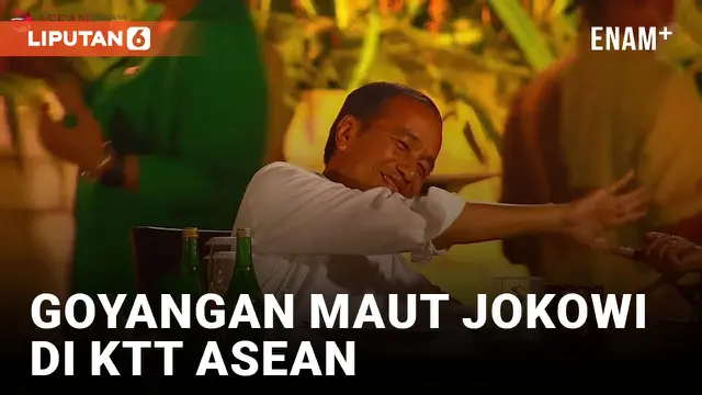 Jokowi Goyang Maumere di Welcoming Dinner KTT ASEAN Labuan Bajo