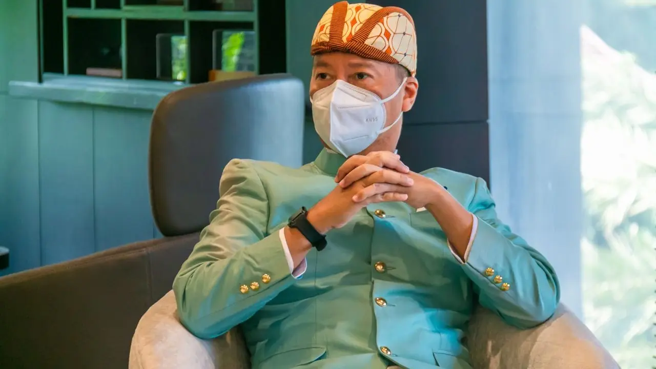 Menteri Perindustrian Agus Gumiwang Kartasasmita di Jakarta, Minggu (25/4/2021). (Foto: Kemenperin)