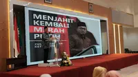 Ketua Majelis Permusyawaratan Rakyat (MPR) Zulkifli Hasan saat menjadi pembicara dalam acara Tanwir I Aisyiyah periode 2015-2020