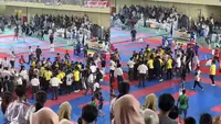 Viral Video Kejurnas Karate di Lampung Berujung Ricuh