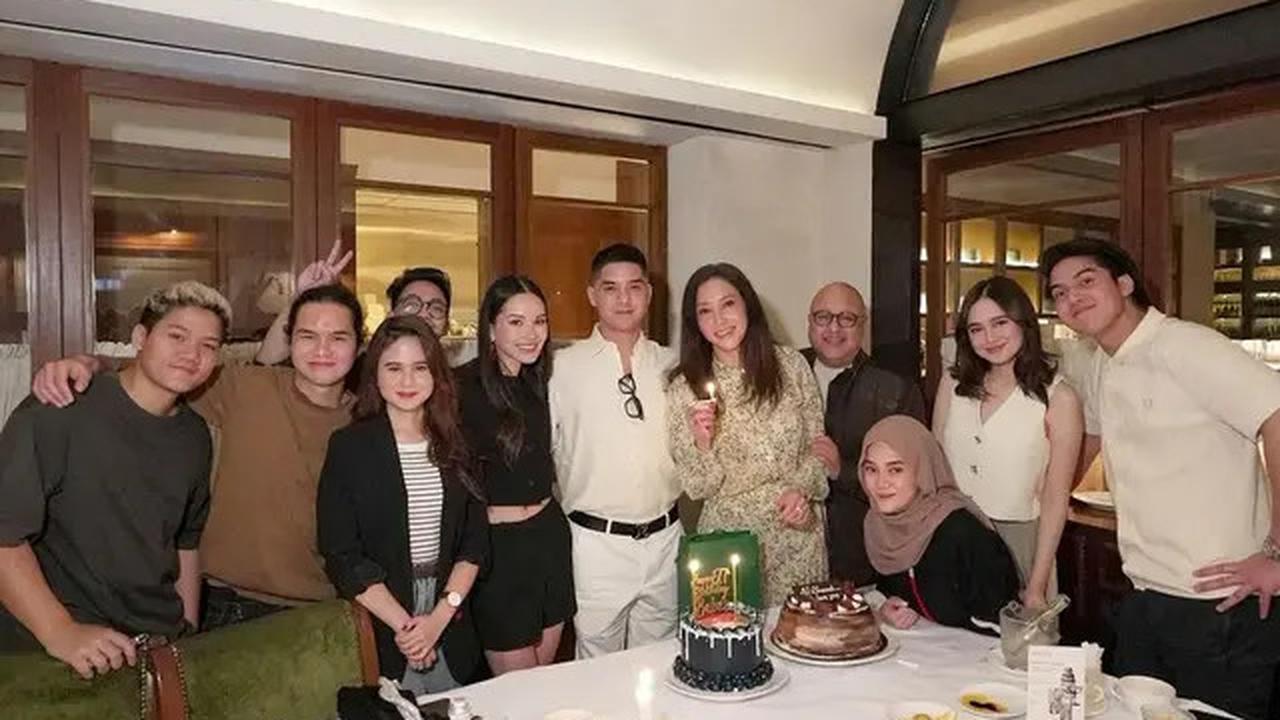6 Potret Anak dan Calon Menantu Maia Estianty di Momen Ulang Tahun Al Ghazali