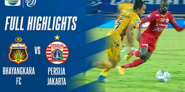 VIDEO: Highlights BRI Liga 1, Bhayangkara FC Kontra Persija Berakhir Imbang 1-1