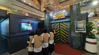 Wahana permainan edukatif Robowar ini akan mengajak pengunjung hanyut dalam petualangan yang menegangkan.