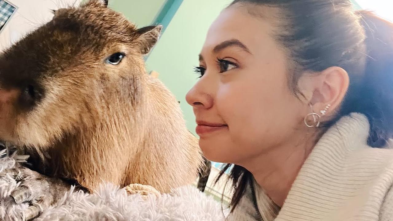 7 Potret Keseruan Yuki Kato Bareng Kapibara, Netizen: Jadi Keinget Jennie BLACKPINK