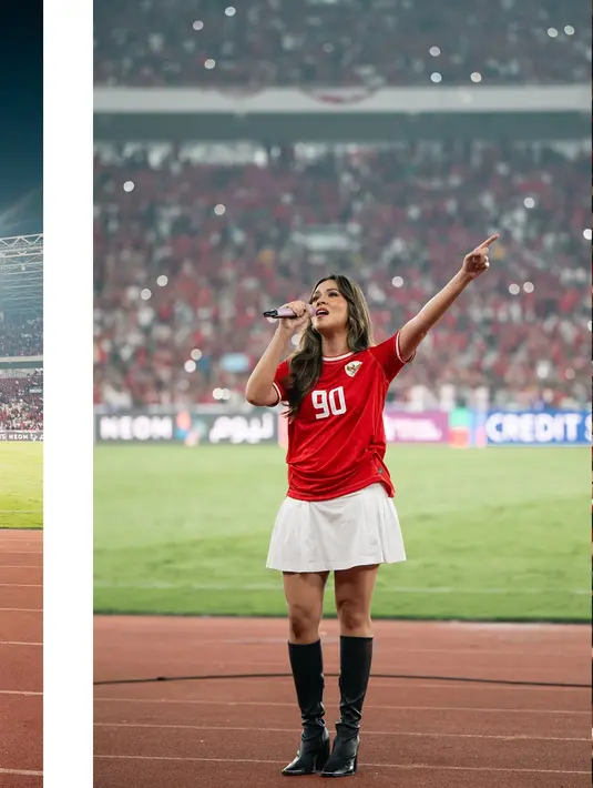 Untuk mengingatkan, dia pernah menggelar konser tunggal di tahun yang sama. 
“Gak nyangka GBK 2.0 datang secepat ini," tulisnya. (Foto: Instagram/ raisa6690)