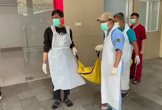 Mayat tanpa identitas ditemukan di sungai Sukabumi