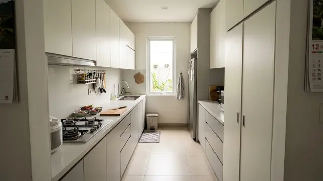 Dapur Lorong Minimalis