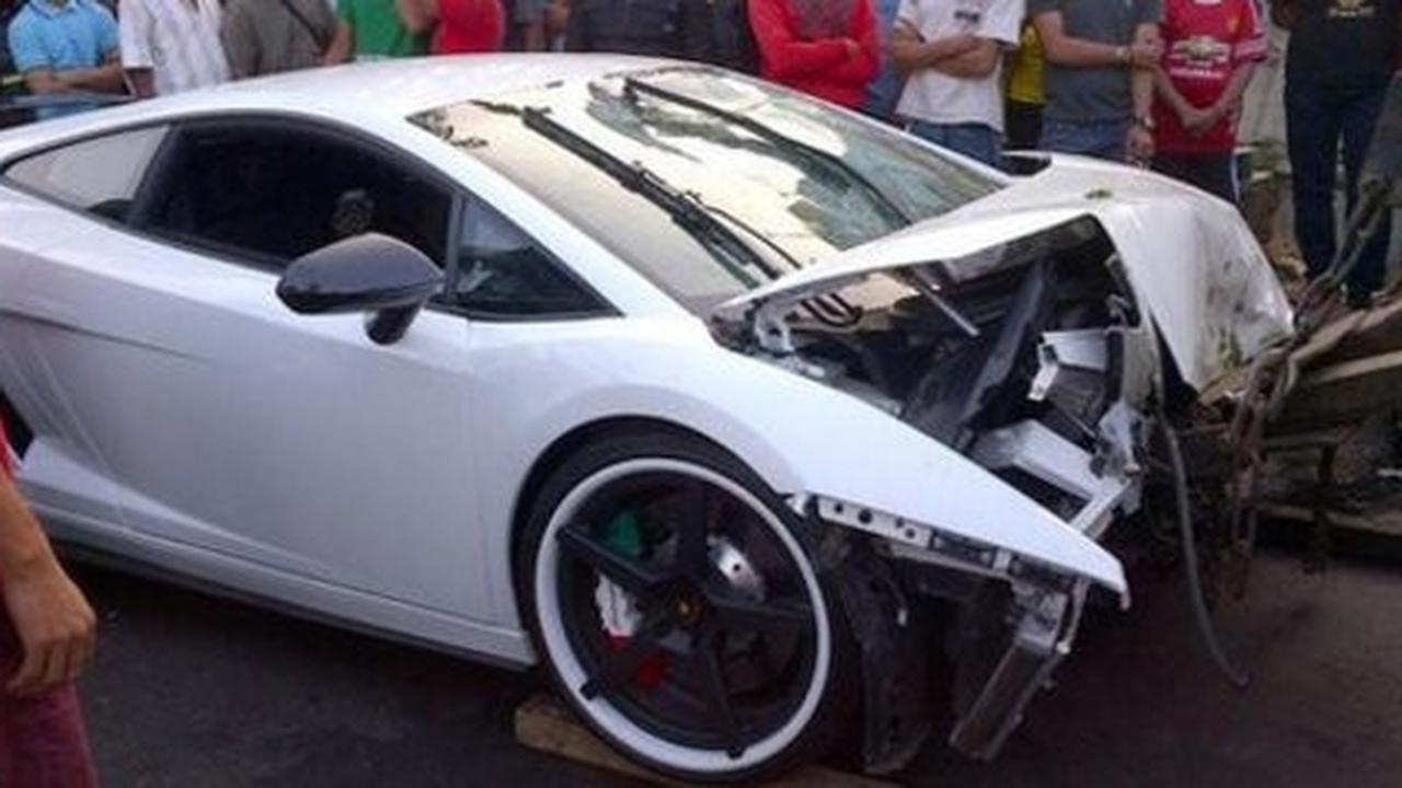 Pasca nabrak, Robby sempat suruh seseorang ngaku sopiri Lamborghini