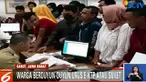 Meski untuk pemutakhiran dan perbaikan data KTP elektronik sudah ditambah tiga komputer dan tiga staf, antrean masih saja panjang.
