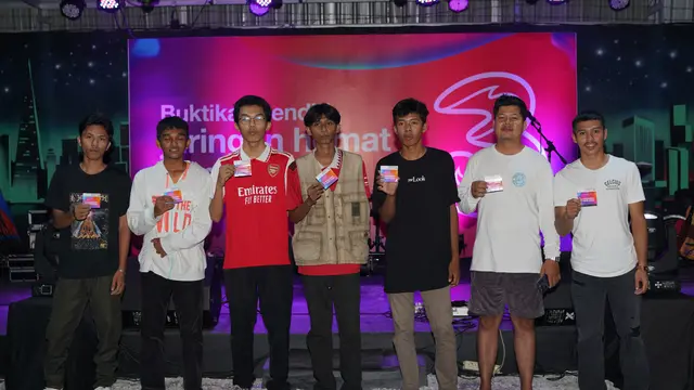 Kemeriahan Roaring Night di Pangkalpinang Persembahan Jaringan Hemat dan Cepat Tri