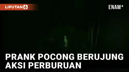 VIDEO: Teror Pocong Bikin Warga Rembang Resah