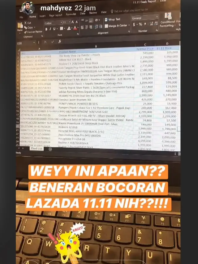 Harga Barang dan Promo Miring 11.11 Lazada yang Beredar, Benar atau Hoax?
