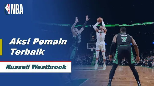 Berita Video Russell Westbrook Bawa Houston Rockets Menang Atas Boston Celtics 111-110