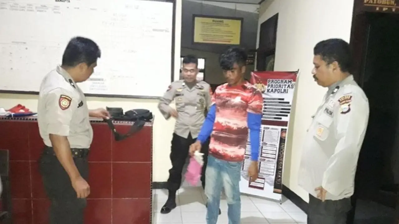 Jufri, pencuri celana dalam di Palopo (Fauzan/Liputan6.com)