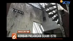 Keduanya terjebak di dalam kamar saat api melahap seisi rumah.
