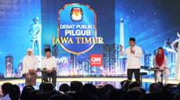 Debat Pilkada Jatim 2018. (Liputan6.com/Dian Kurniawan)