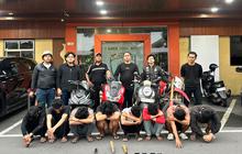 Bentrokan Empat Geng Motor Pecah di Medan