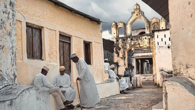 Area publik di negara Komoro di benua Afrika yang didominasi umat muslim