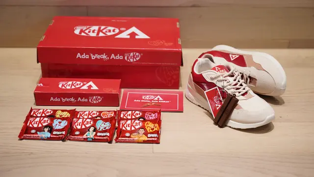 Peluncuran Sepatu Aerostreet Kolaborasi dengan KitKat