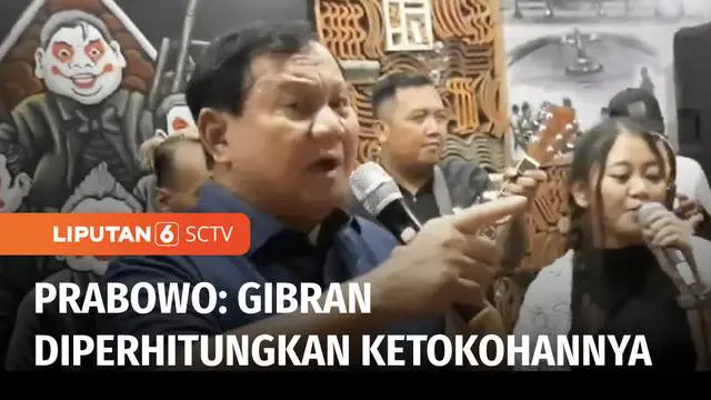 VIDEO: Temui Relawan, Prabowo Bicara Soal Peluang Gibran Jadi Cawapresnya
