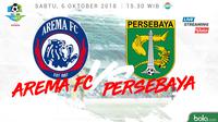 Jadwal Liga 1 2018 pekan ke-24, Arema FC vs Persebaya Surabaya. (Bola.com/Dody Iryawan)