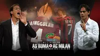 Susunan Pemain AS Roma vs AC Milan
